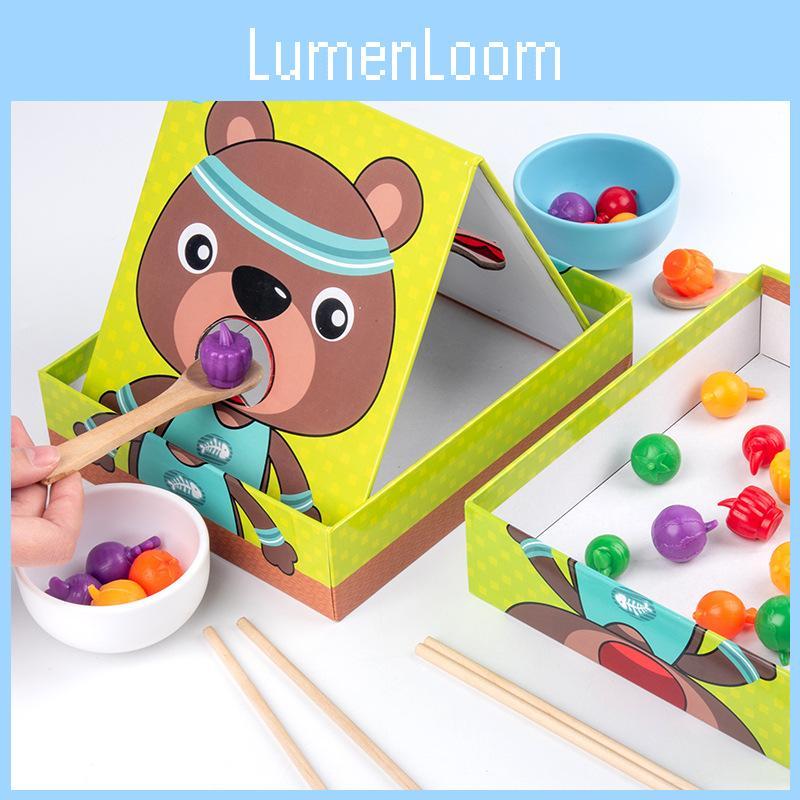 Learning Kids Feeding Fruit Game Toy Interactive Play Development Intellectual