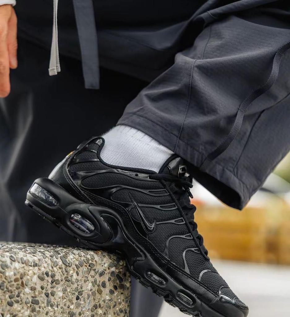 Nike Sneakers Air Max Plus 'Triple Black' Scarpe Casual 604133-050