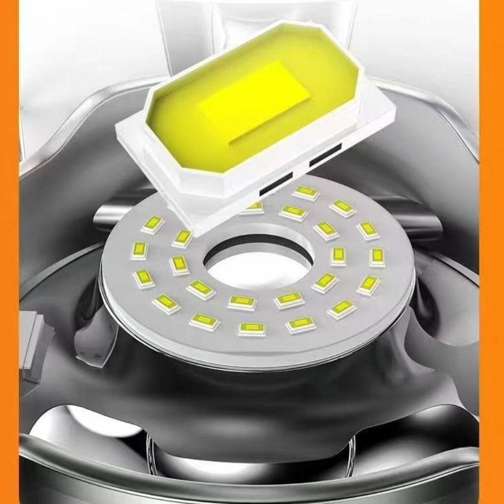 Portable Portable Electric Fan Solar Powered LED Fan Lantern  Outdoor Activities