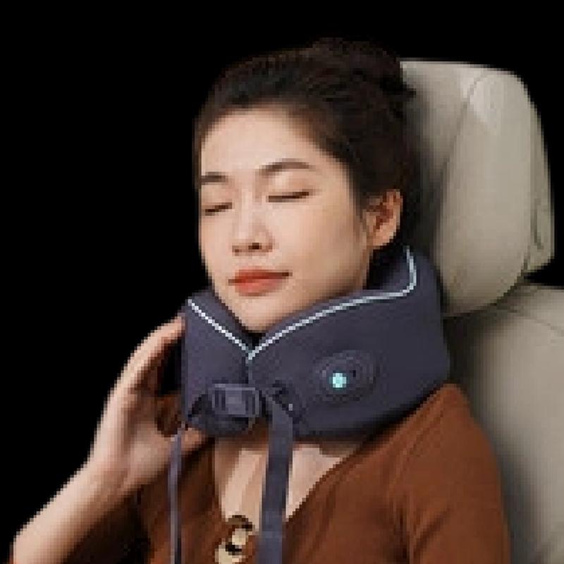 Portable U-Shape Neck Massager Pillow