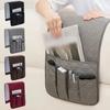 1 Stück Sofa-Armlehnen-Organizer mit 5 Taschen und Getränkehalter-Tablett Hängende Aufbewahrungstasche für Couch-Sessel für Handy-Fernbedienung