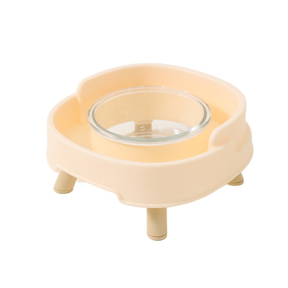 Plastic Pet Dog Cat Bowl Protect Cervical Vertebra Cat Food Bowl Pet Four Legged Bowl  for Dogs