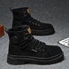 High Top Men's Canvas Shoes  Autumn Winter Platform Sneakers Comfortable Outdoor Ankle Short Boots Male Sneakers Zapatos Hombres