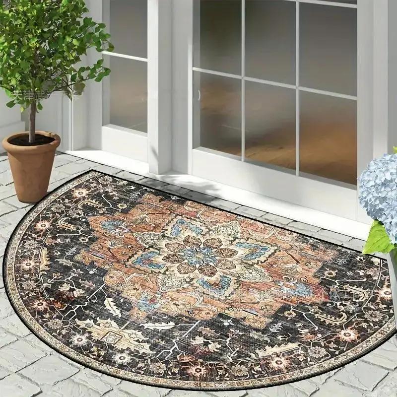 Felpudo Bohemio 2025 Antideslizante Absorbente para Entrada Sala de Estar Baño Decoración del Hogar Alfombra de Piso