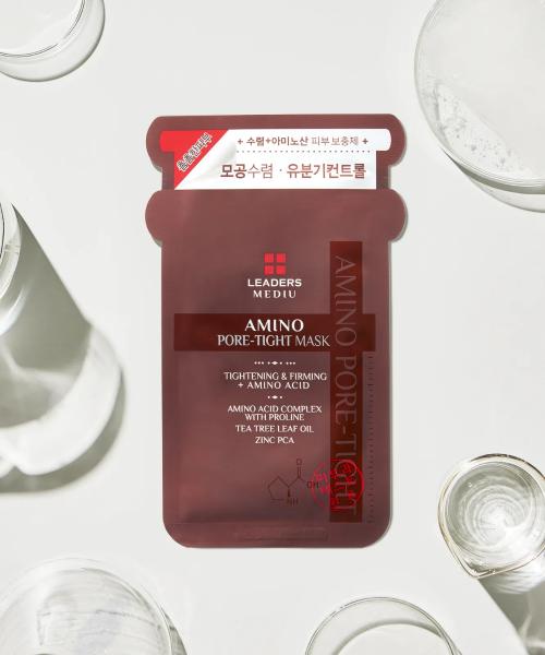 Leaders Cosmetics Mediheal Amino Pore Tight Mask 10 Sheets NONE