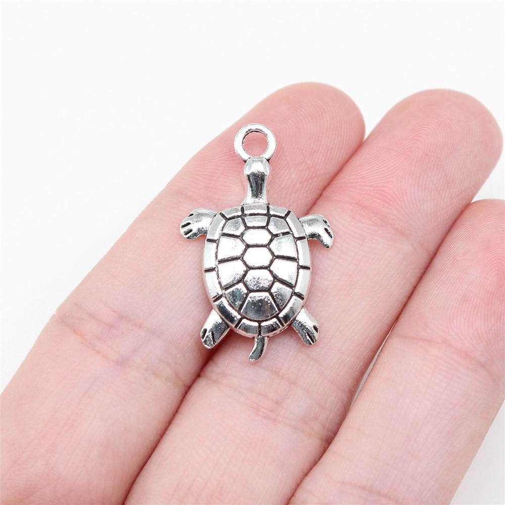 Charms Turtle Sea Turtle Pendants Minimalist Jewelry Components QC133