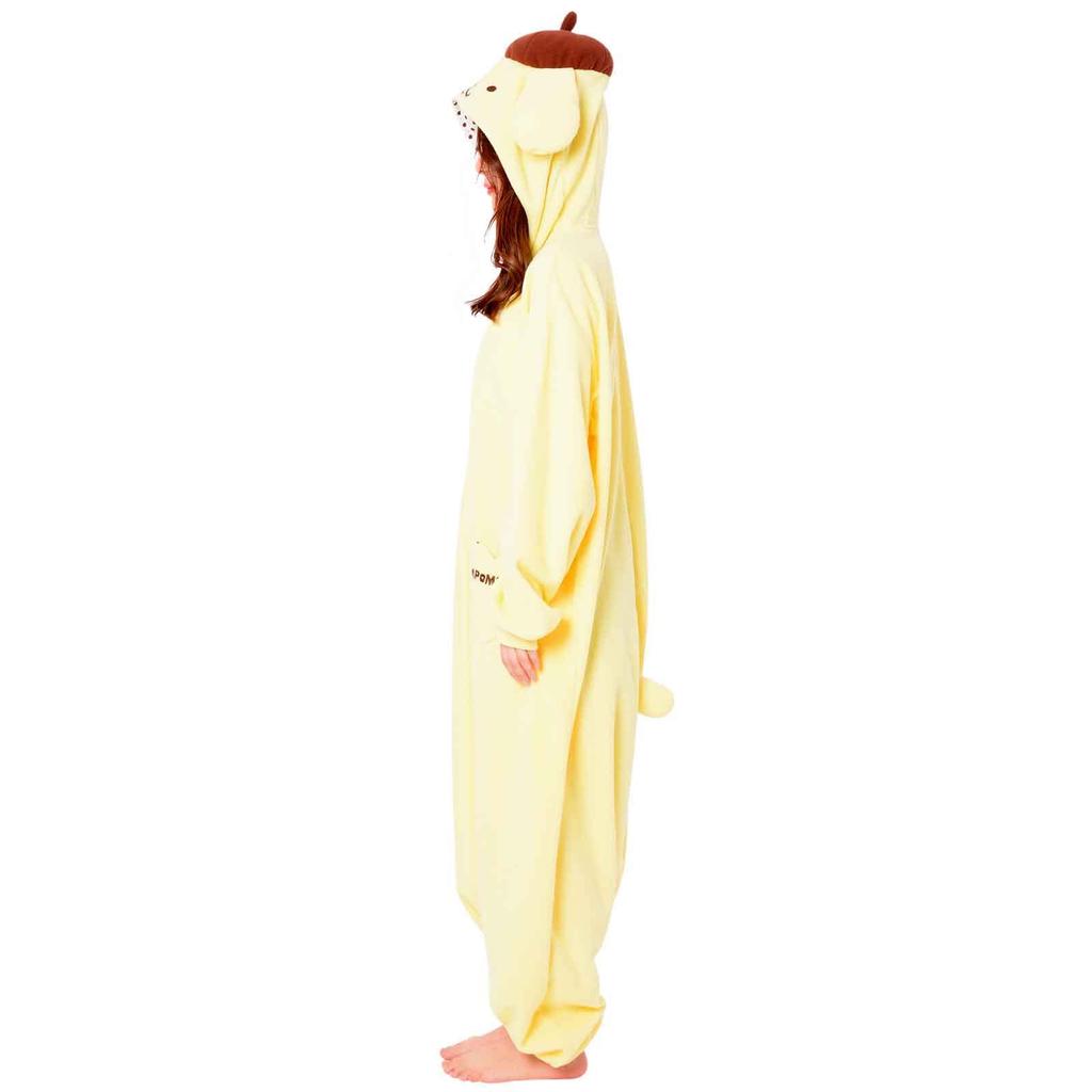SAZAC SAN857 Voksen Fleece Kigurumi Karakter Sanrio Pompompurin