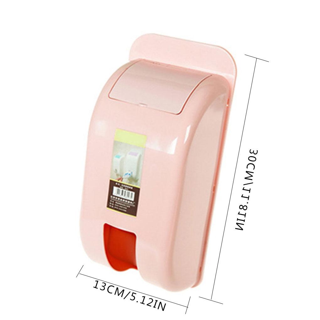 Grocery Bag Holder Wall Mount Storage Rack Dispenser Plastic Home Kitchen Organizer Garbage Bags Storing Box