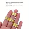 10 multi-functional convenient sewing thimble hoop sewing tools golden thimble hoop