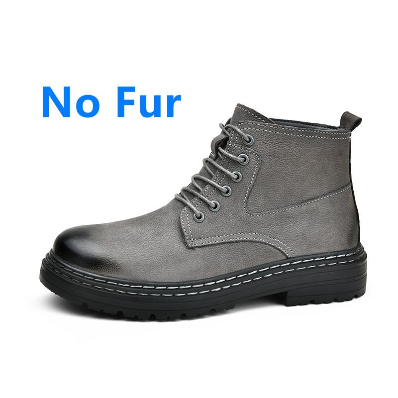 Newest Designer Genuine Leather Shoes Men Military Tactical Boots Man Sneakers Non-Slip Motorcycle Winter Luxury Boots High Quality