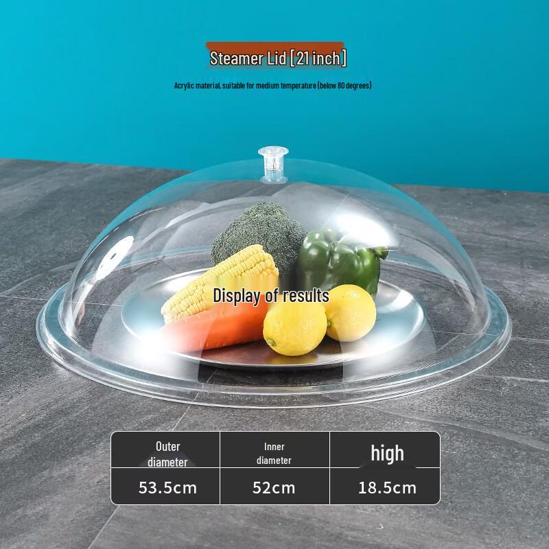 

YUDE Round Acrylic Food Cover