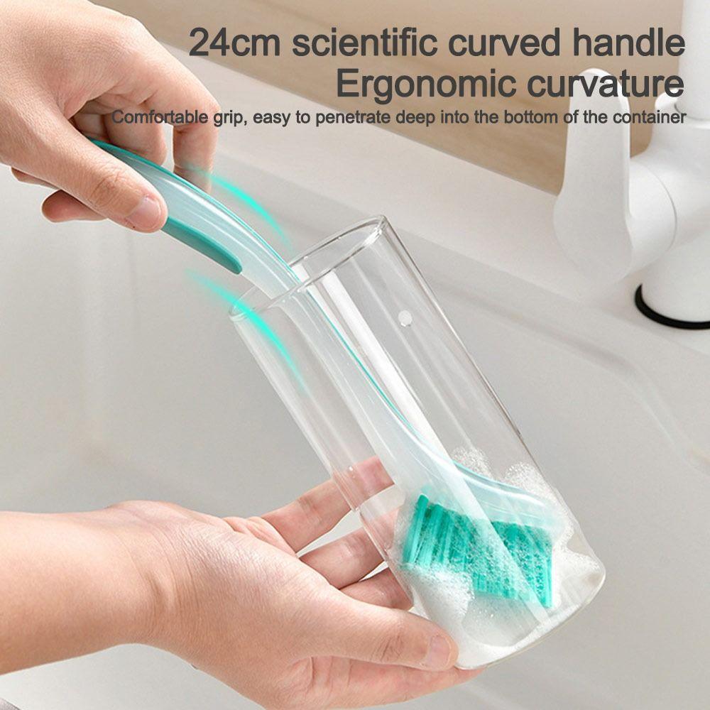 Multifunctional Dishwashing Brush Vertical Sink Cleaning Scrub Durable Pot Cleaning Brush  Kitchen