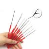 Lace Crochet Hook Knitting Needles Plastic Handle Small Crochet Hooks Hair Weaving For Braids 5Pcs/Lot./\';