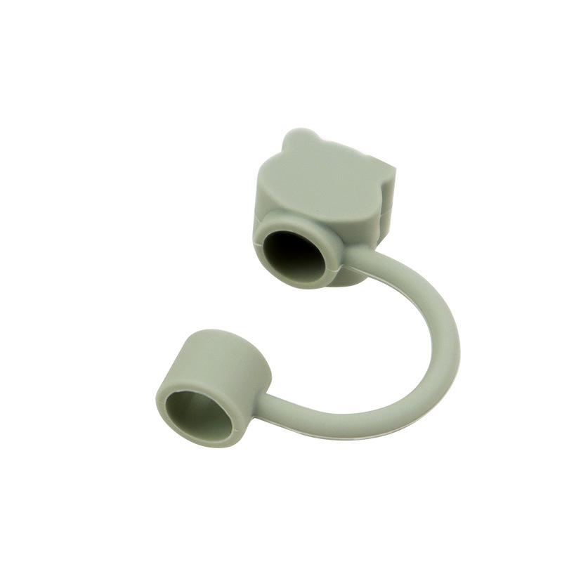 10mm Straw Covers Cap Reusable Silicone Straw Toppers For Stanley Cup Leak-Proof Dust Proof Straws Cover Tumbler Accessories