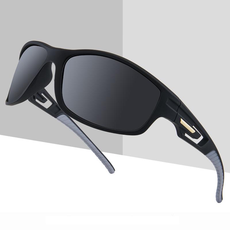 New Polarized Sports Sunglasses for Outdoor Fishing and Cycling - Anti-UV, European & American Style