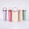 30oz Large Capacity Stainless Steel Vacuum Insulated Travel Mug With Flip Lid Straw Car Office Outdoor Use