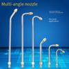 High - Pressure Washer Car Wash Nozzle with Extended Rod, Elbow Nozzle, Bent Rod, 1/4 Quick-Connect Socket (Female Thread 1/4")