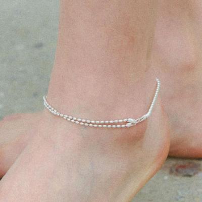 FLIT WATER DROP CHAIN ANKLE BRACELET 001