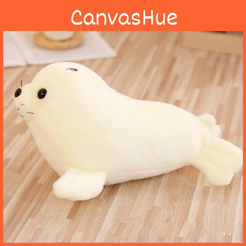 White Lion Sea Stuffed Toy Plush Animal Doll Children Sleeping Gift Partner