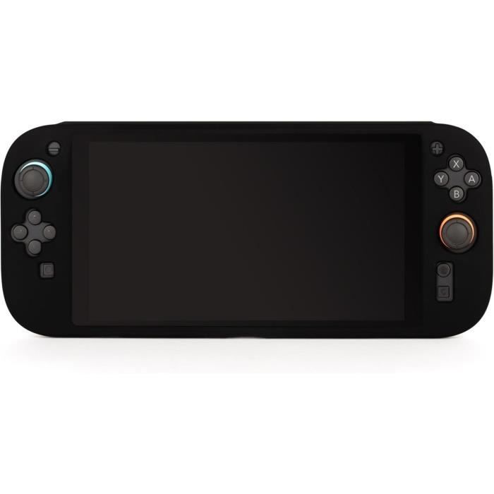 Coque De Protection Console - KONIX - Nintendo Switch 2 - Silicone - Antidérapant - Antichoc - Anti-rayures - Anti-poussière - Noir