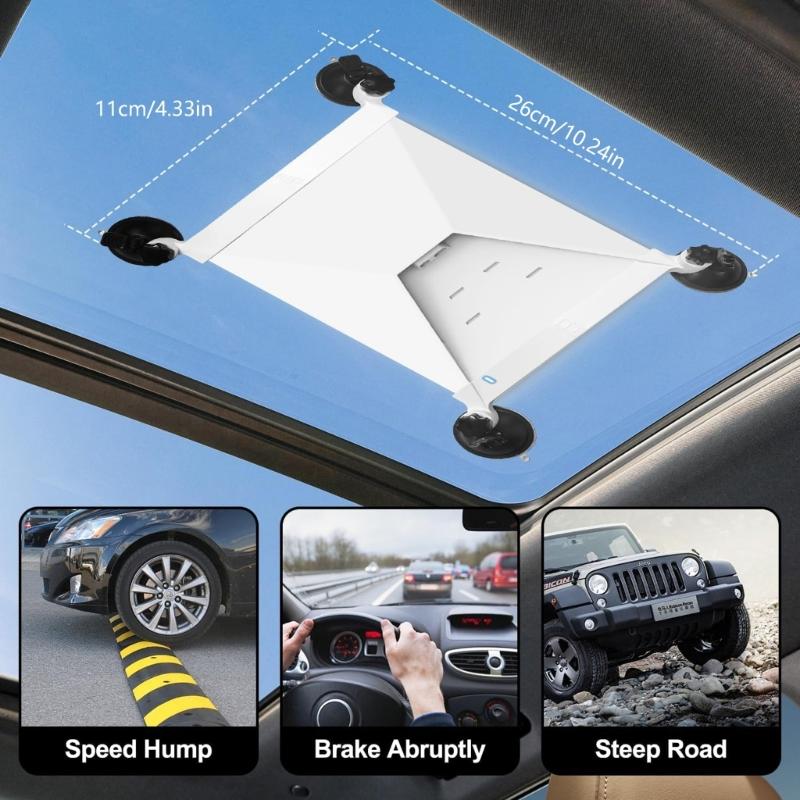 Universal Mounting on Window Sunroof RVs Boats for Mini Strong Suction Cup Mount Holder Kit Suction Cup Mount