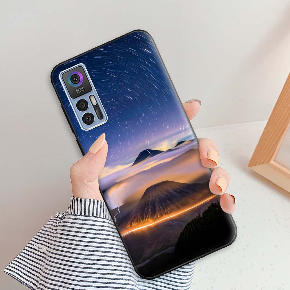 For TCL 30 Plus Case TCL 30 5G Luxury Silicone Back Cover Cases for TCL30 30Plus Shockproof Bumper Fundas TCL 30 5G Phone Bags