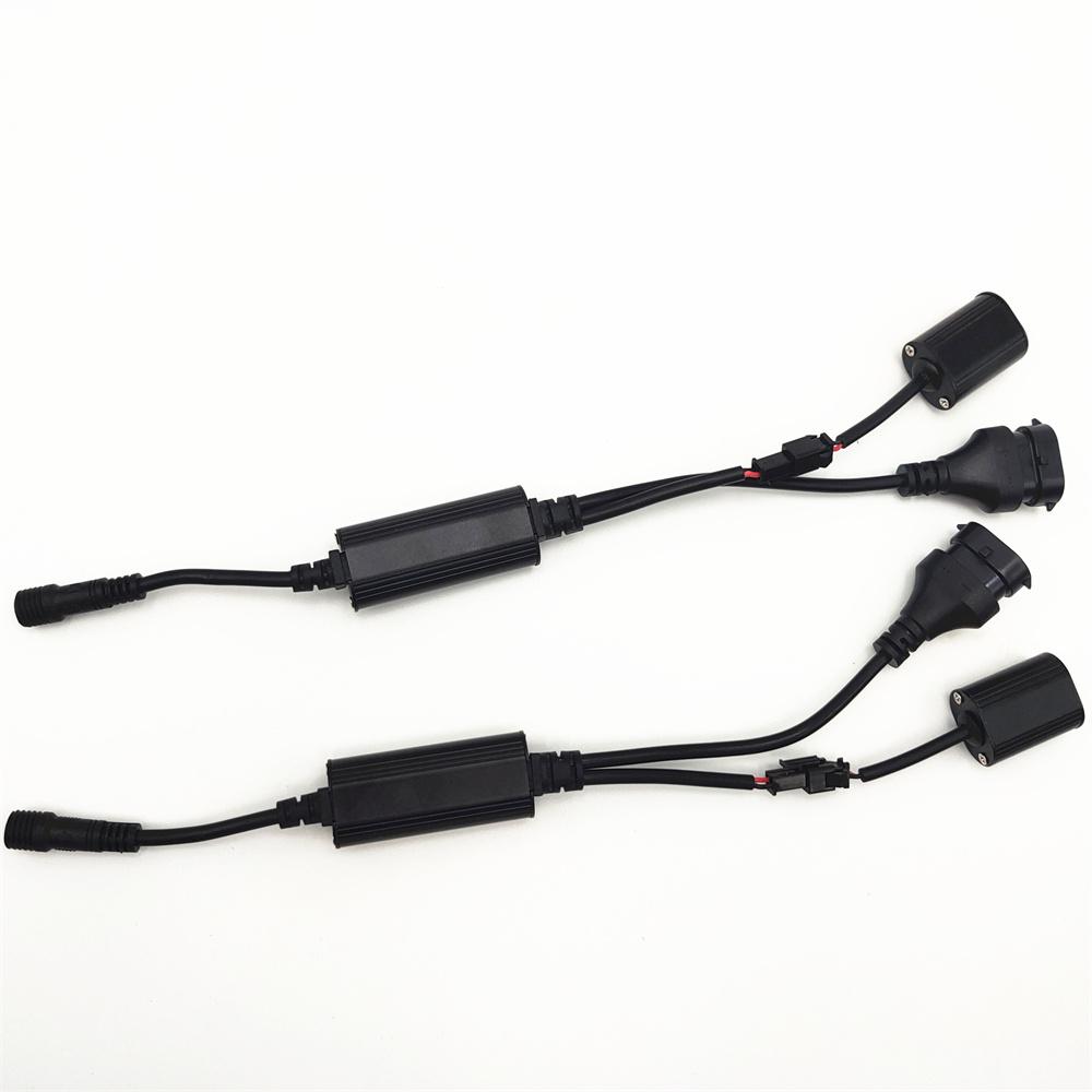 120W H8 White 6000K LED Angel Eyes Halo Ring Headlight Bulbs for BMW 1 3 5 6 7 X