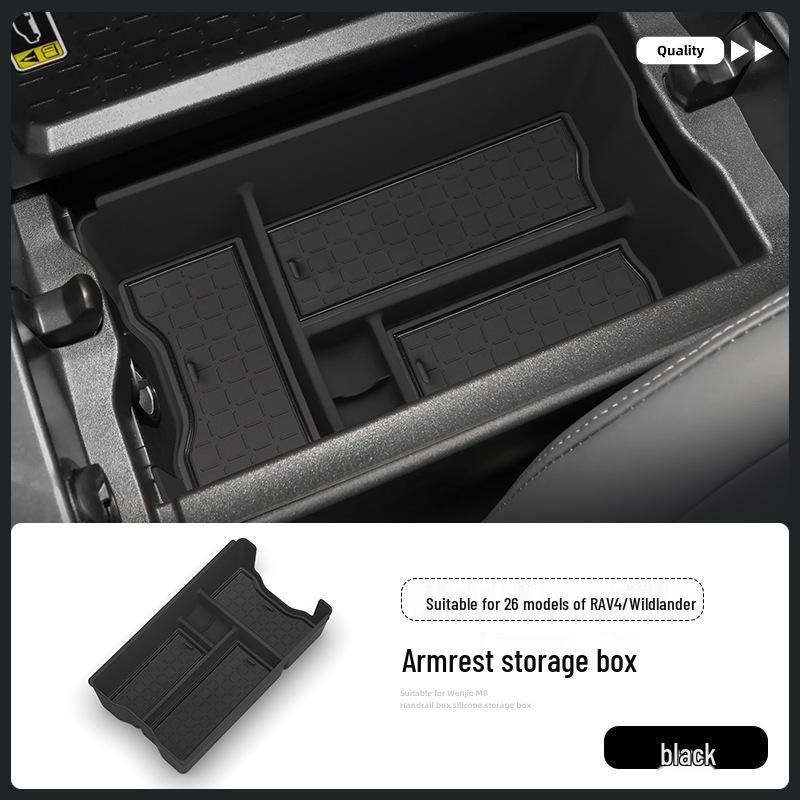 Toyota Wildlander Armrest Box Storage - Fits 26 Models, Specialized Car Interior Console Accessory