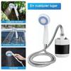 Camping Shower Pump Easy To Use Compact Portable Rechargeable Outdoor