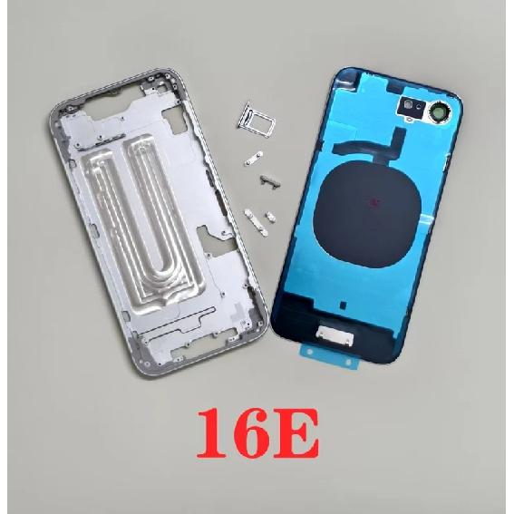 OEM For iPhone 16 Pro Max 16E Battery Back Cover Rear Middle Chassis Frame SIM Housing Case For IPhone 16 Plus 16 Pro