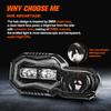 Brightest Led Headlight BMW F650GS F700GS F800GS F 800GS Adventure Explorers Headlamp Fog Lights High Low DRL For Motorcycle