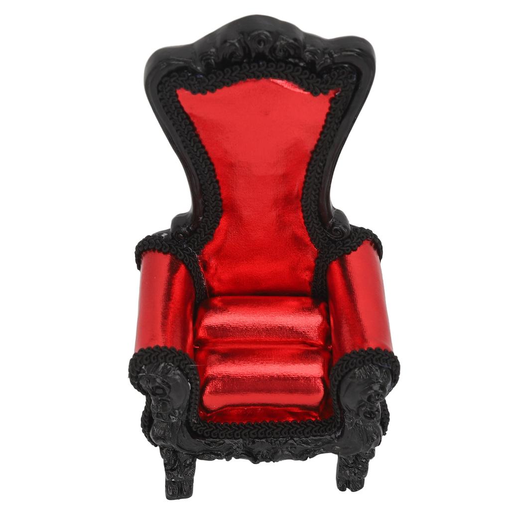 Sofa-förmiger Schmuckständer für Fingerringe, Ohrringe, Auslage für Schaufensterdekoration, Rot