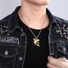 Kalen Stainless Steel Shark Pendant Necklace for Men High Quality Charm Women's Choker Trend Jewelry  3 Color Souvenir Gifts