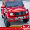 Mercedes-Benz G-Class Kids' Electric Off-Road Car with Remote Control, Suitable for Boys and Girls - Large Four-Wheel Drive, Ride-On Vehicle.