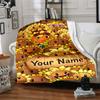 Plants vs. Pătură cu text personalizabil cu zombi Pătură multifuncțională personalizabilă Moale Caldă Confortabilă Potrivită pentru Lenjerie de pat Pat Picnicuri Malul mării Pentru Toate Ocaziile