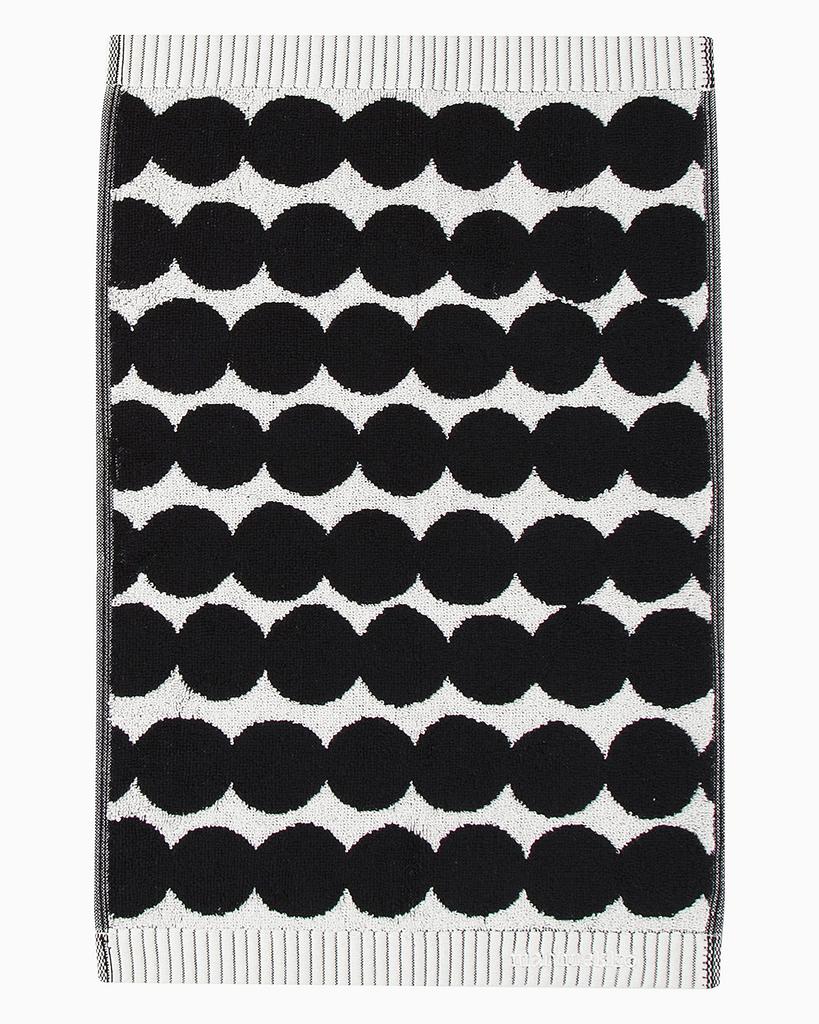 Marimekko Rasymatto Guest Black Towel, 30x50cm, [Used]