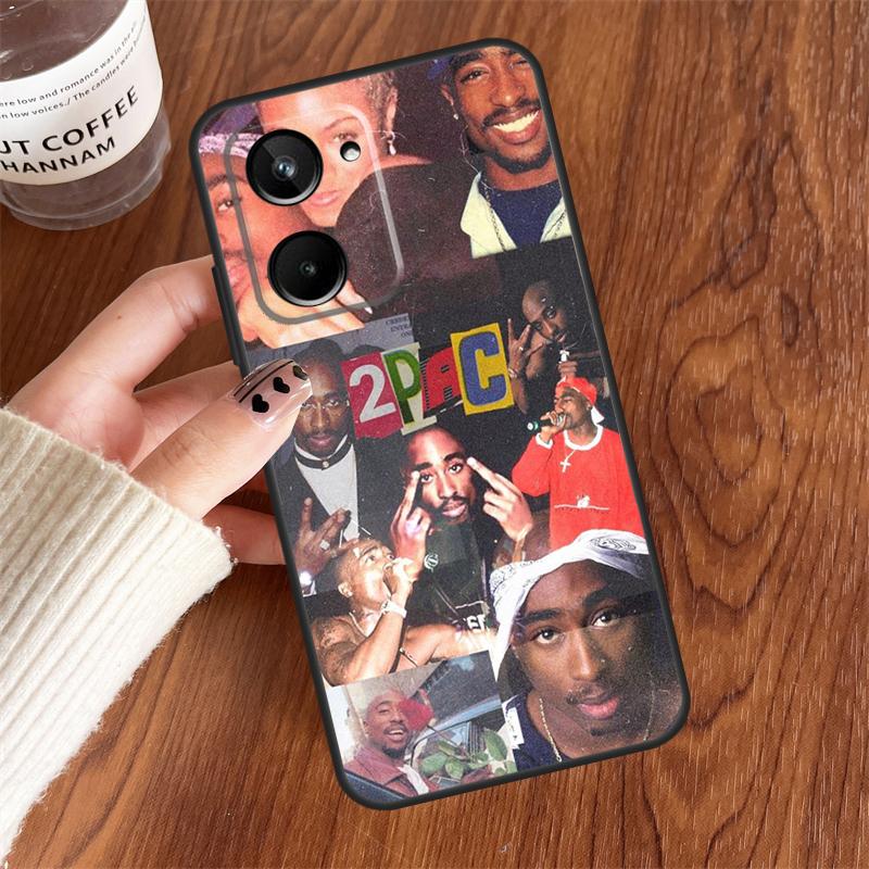 

Rapper 2pac Singer Tupac For Realme 15 Pro GT7 GT6 10 11 12 13 14 Pro Plus C75 C71 C65 C63 C61 C53 C67 C35 C55 Case Realme C33