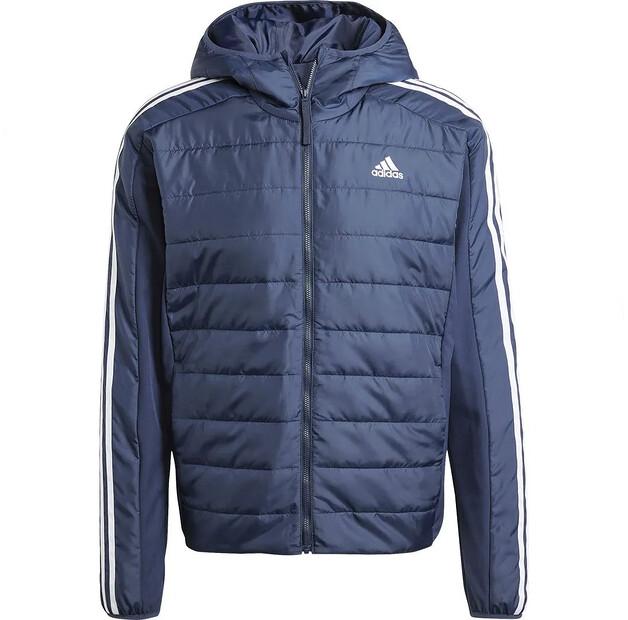 Adidas Essentials 3 Stripes Insulated Hybrid Jacket