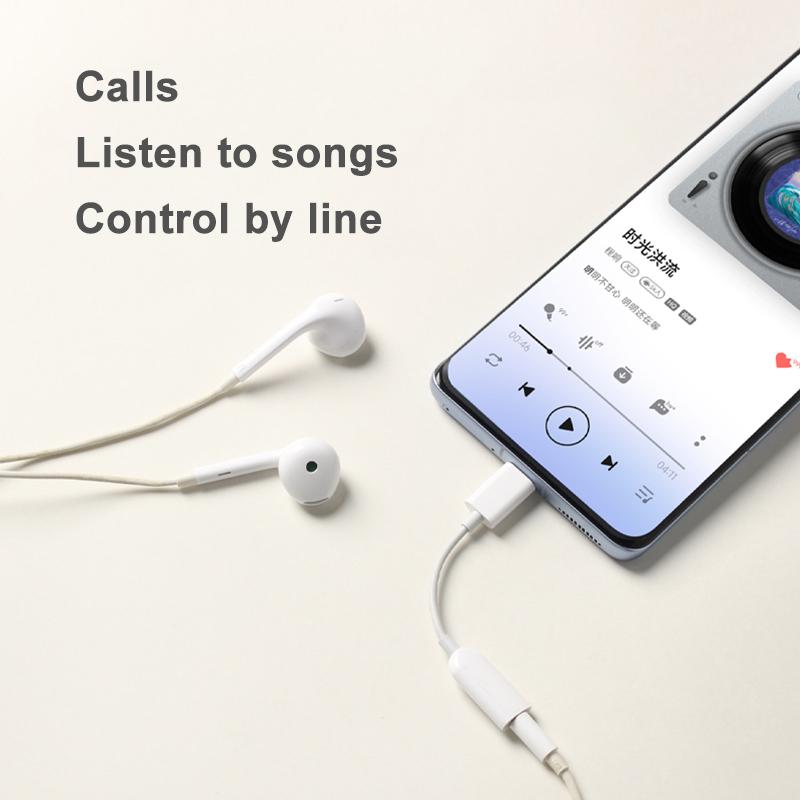 Adaptér typu C na 3,5 mm Aux pro Xiaomi Mi 14 13 12 11 Typ C 3,5 mm Jack Sluchátka Audio kabel POCO X5 Pro Redmi 13T Note 11 10