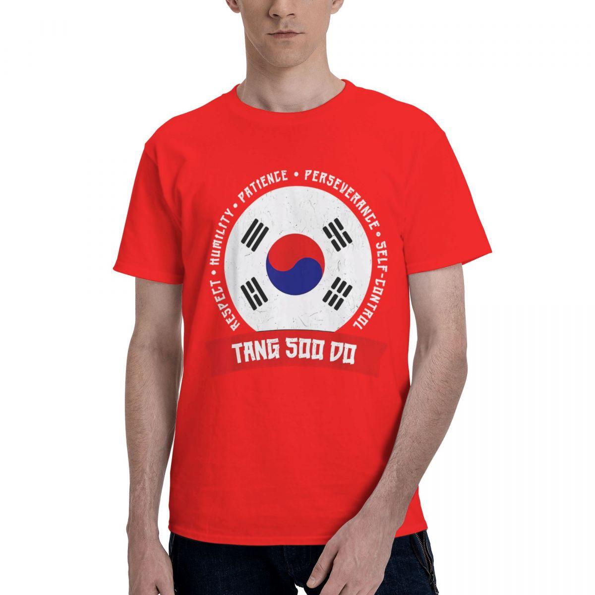 

Tang Soo Do Korean Martial 100 Cotton Casual Breathable Confortable Anime Football Shirts 2025 Funny Gift S