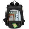 Rhomboid Backpack Women's Large Capacity Lightweight Waterproof Travel Bag Multifunctional Shoulder Bag