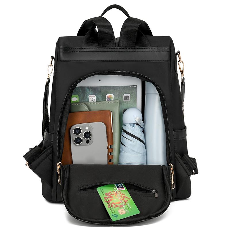 Rhomboid Backpack Women's Large Capacity Lightweight Waterproof Travel Bag Multifunctional Shoulder Bag