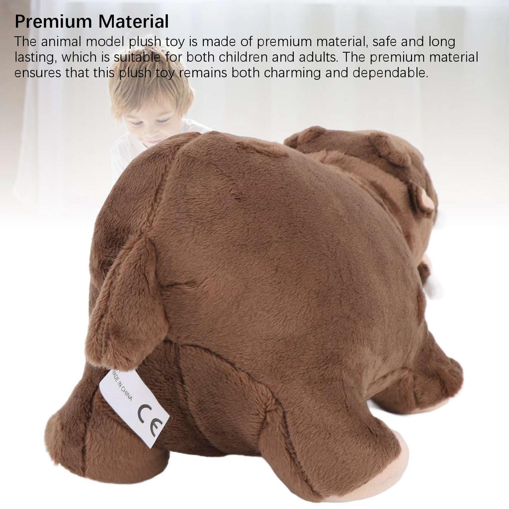 Animal Plush Toy Stuffed Animal Doll Simulation Animal Model Plush Toy Home Decoration for Children 