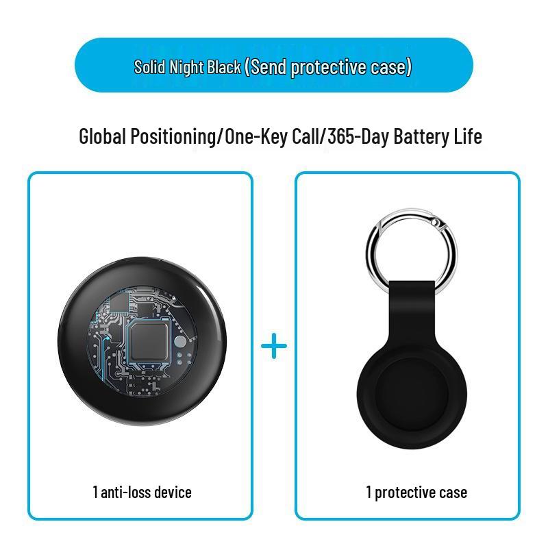 Airtag Alternative Locator - Anti-loss Tracker for Pets, Kids, and Keys, Compatible with Apple Devices