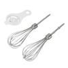 Hand Mixer Beaters Replacement Parts Easy To Install Stainless Steel Beater Attachments with Egg Separator
