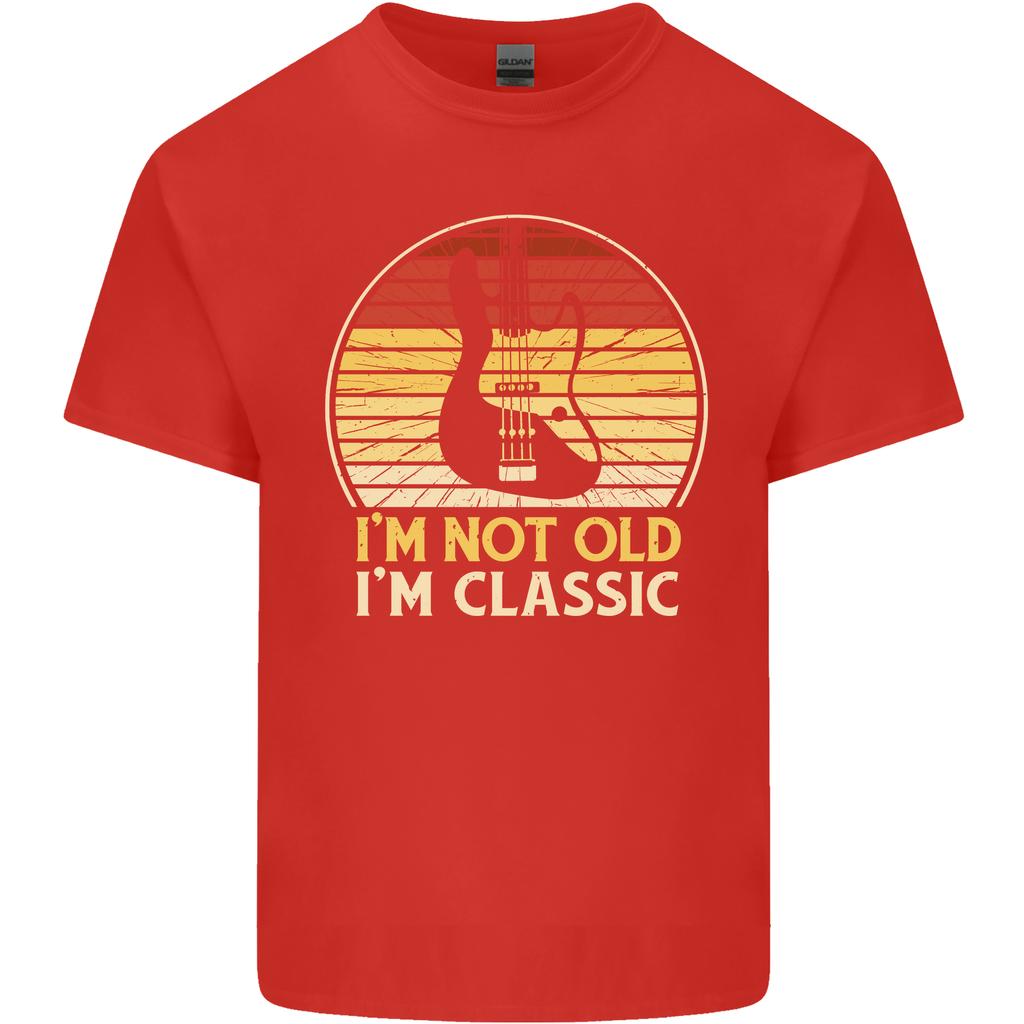 Im Not Old Classic Guitar Rock N Roll Punk Unisexs Light Cotton TShirt