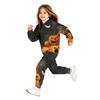 Toddler and Kids Fashion Hooded Halloween Print Set with Pockets for Boys Girls