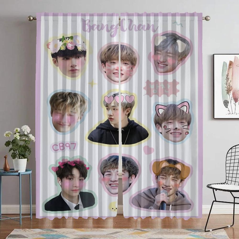 Tulle for Bedroom Dachshund Modern Living Room Curtains 2 Pieces Halloween Decoration Partition Blackout Curtain Shades Kitchen