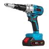 ONEVAN Brushless Electric Rivet Gun Cordless LED Rivet Nut Gun Drill Insert Automatic Riveting Tool For Makita 18V Battery Pin