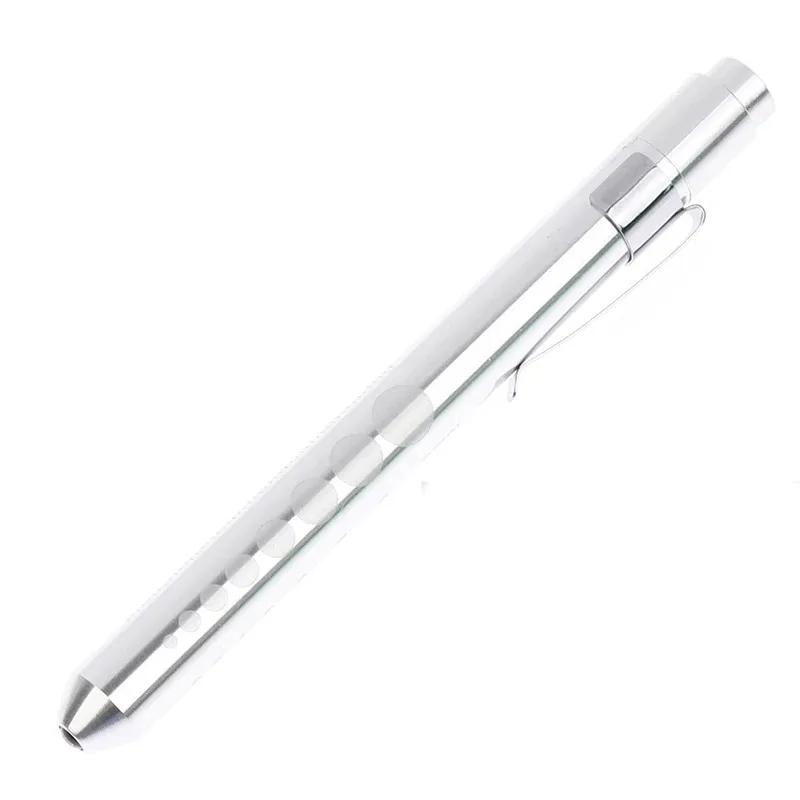 Mini Flashlight Medical First Aid Pen Light Pocket Work Light Penlight Torch with Pupil Gauge Measurements Doctor Nurse Penlight